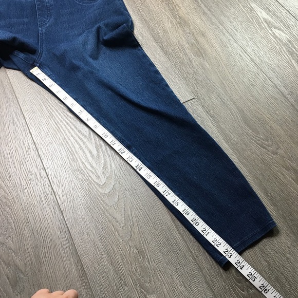 Spanx Jean-ish Dark Blue XL cropped - Picture 7 of 9